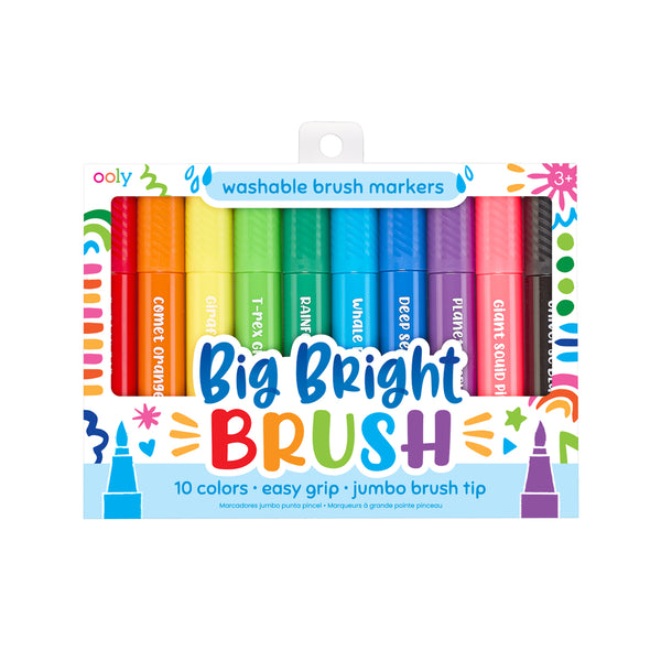 Big Bright Brush Markers - Multi