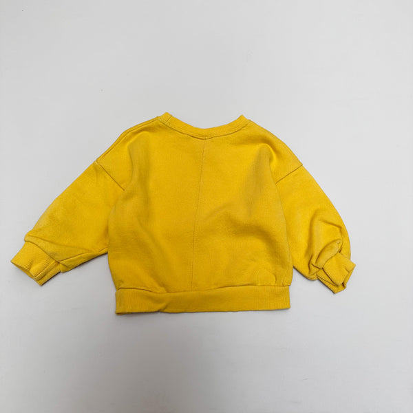 Stitch sweater - Yellow