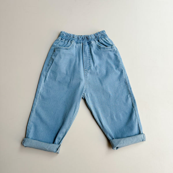 Summer denim pants - Light blue washing
