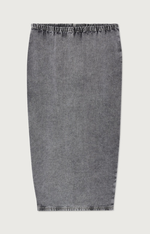 Jazy denim skirt - Washed grey