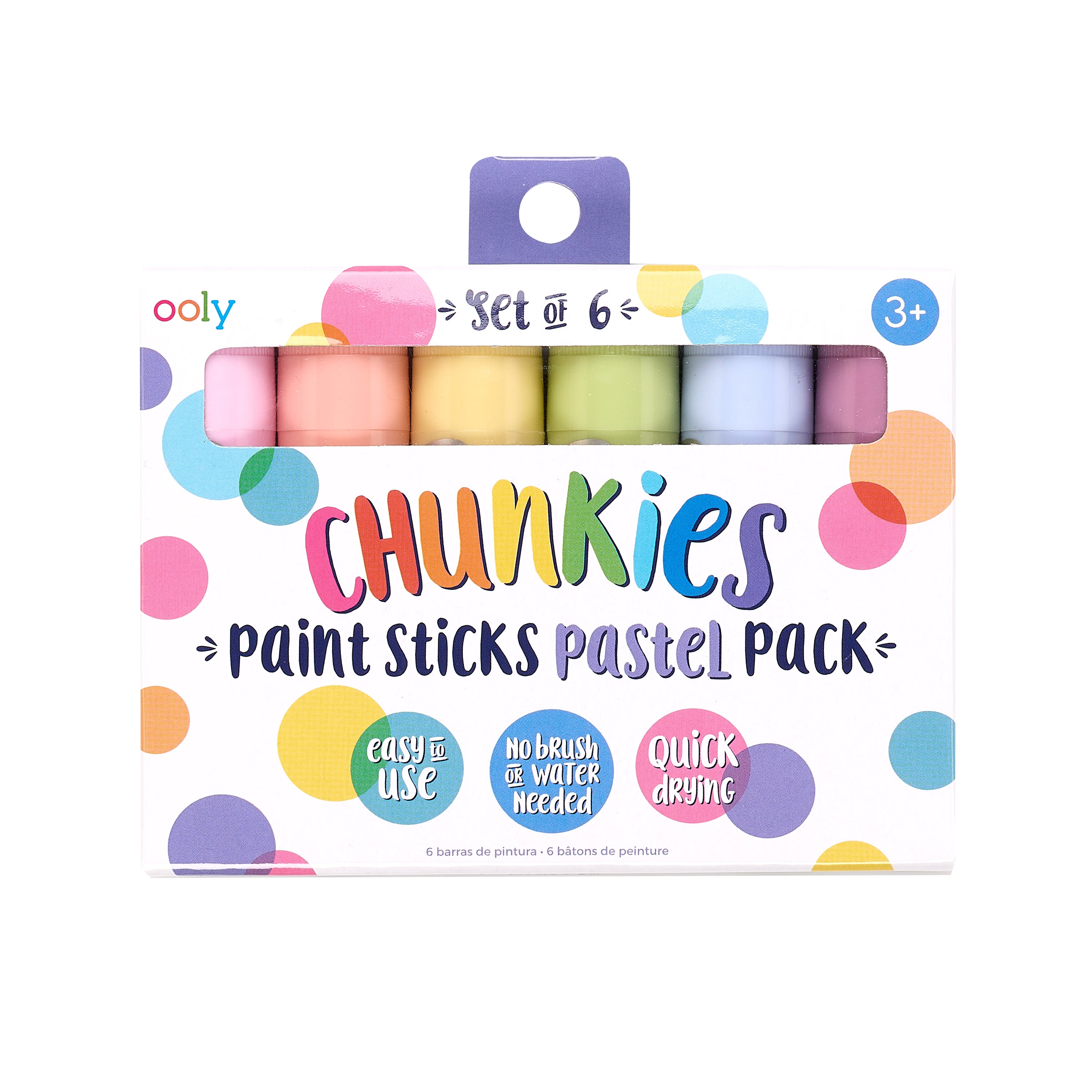 Chunky paint sticks Pastels Tribu Collection