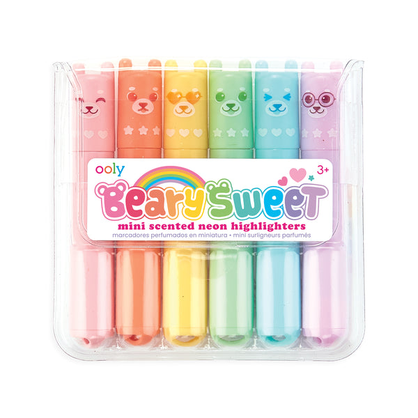 Beary sweet mini scented highlighters - Classic