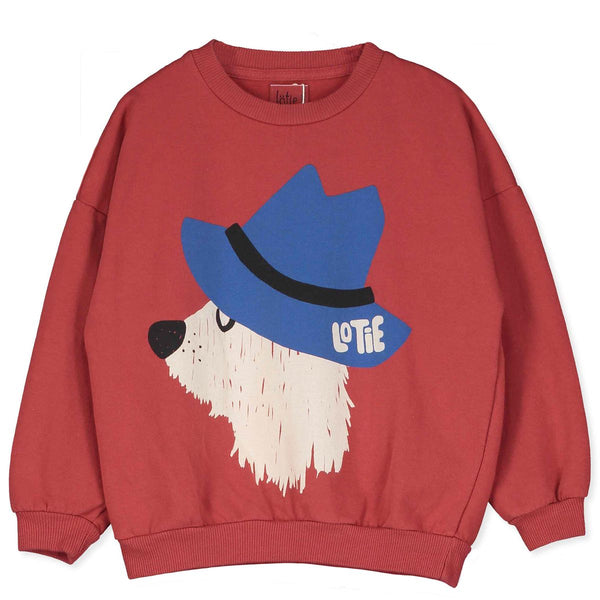 Chill dog sweatshirt - Tile