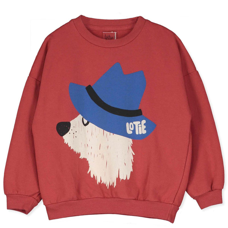 Chill dog sweatshirt - Tile