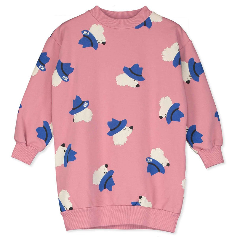 Chill dogs sweater dress - Rose