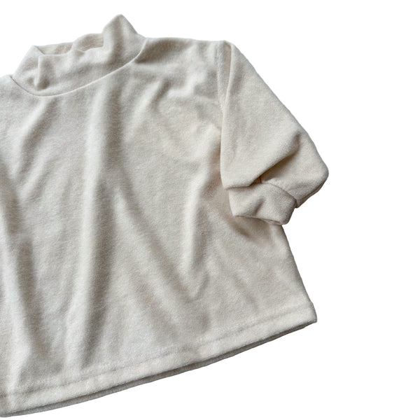 Soft half turtleneck - Beige