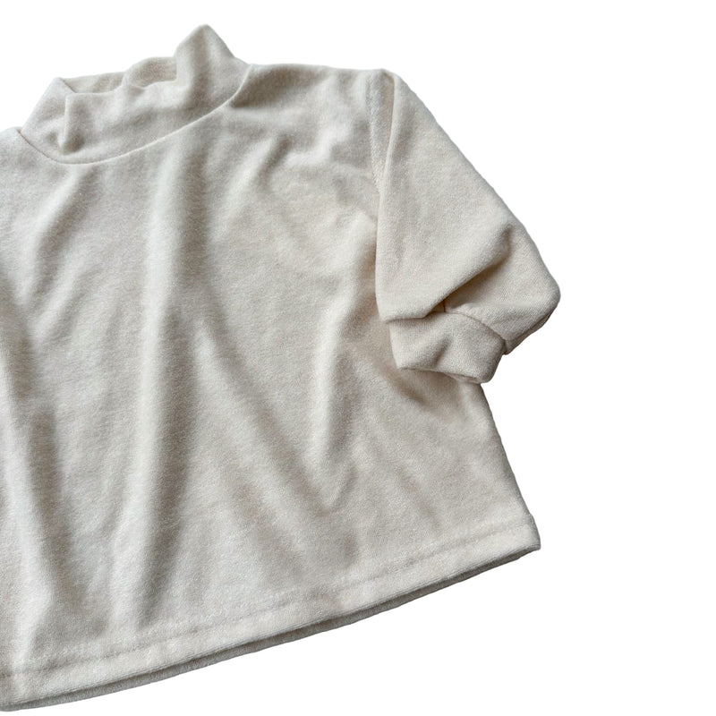 Soft half turtleneck - Beige
