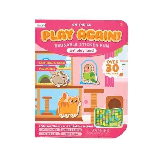 Play Again Mini On The Go Activity Kit - Pet Play Land