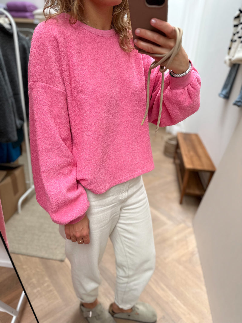 Cropped sweatshirt bobypark - Pink