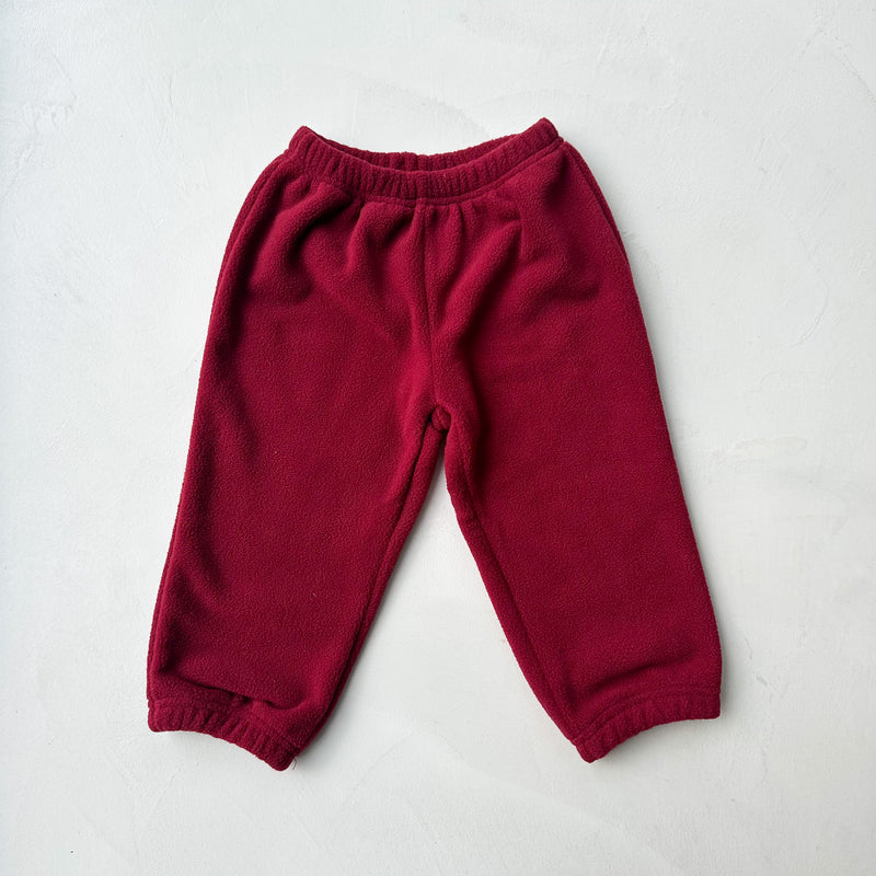 Fleece outdoor set - Wine