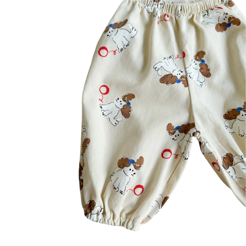 Bebe play puppy pants - Cream