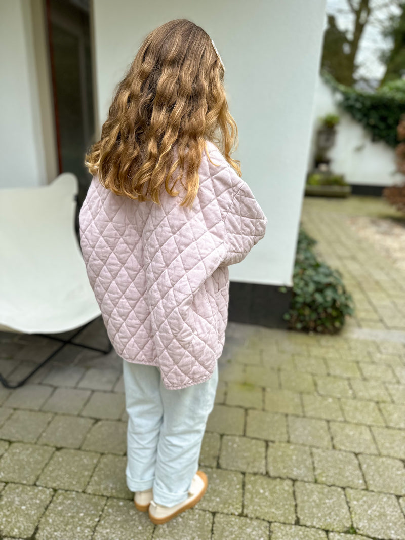 Quilted jacket - Lilac pink