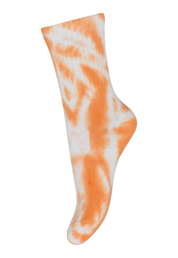Adler tie dye socks - Carrot curl