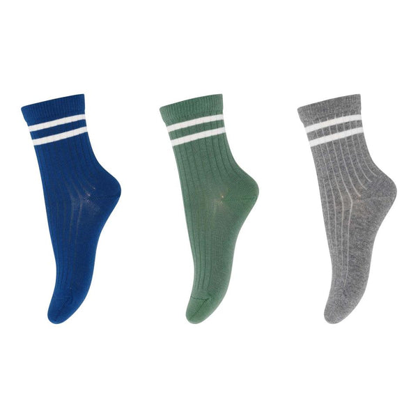 Ben socks - Multi green blue
