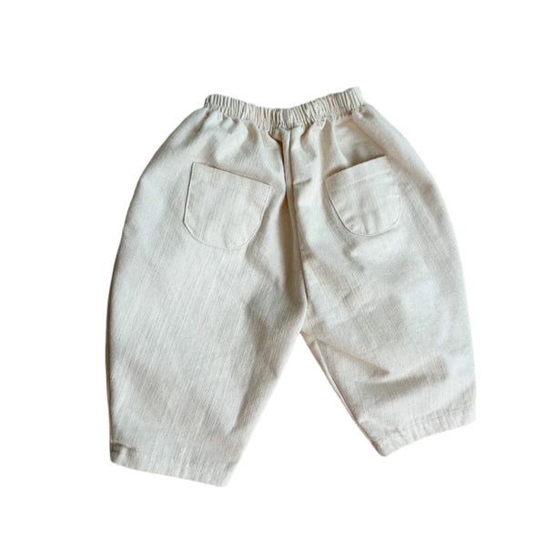 Bebe lala denim pants - Natural