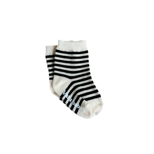 Bebe striped socks - Black