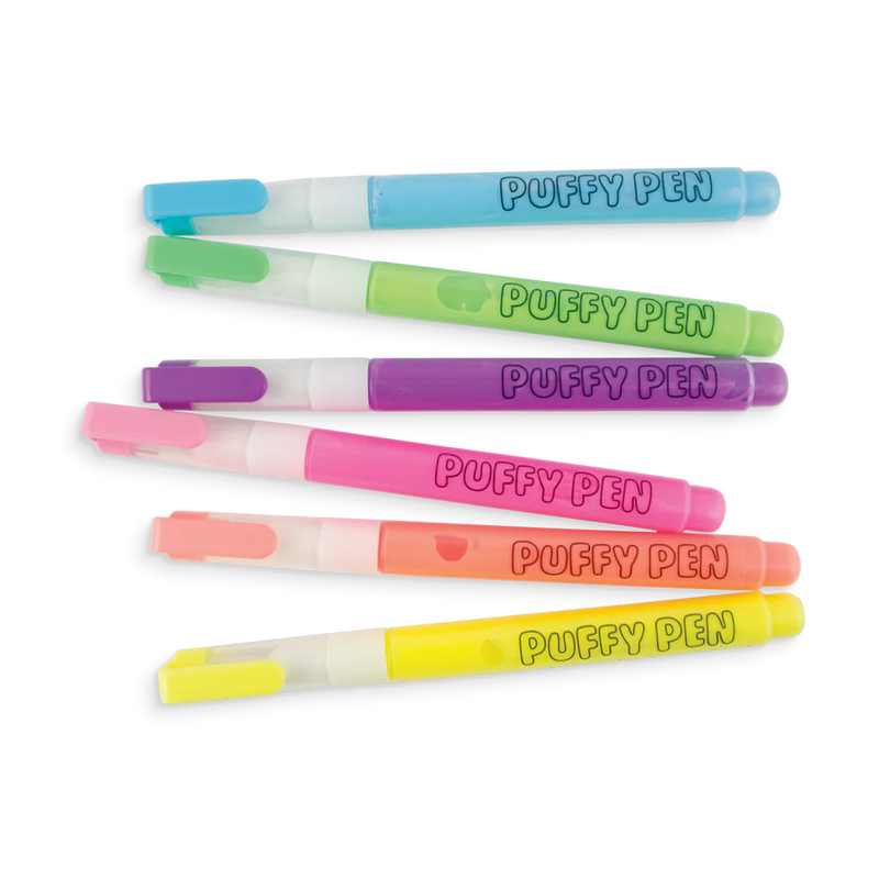 Magic Neon Puffy Pens - Multi