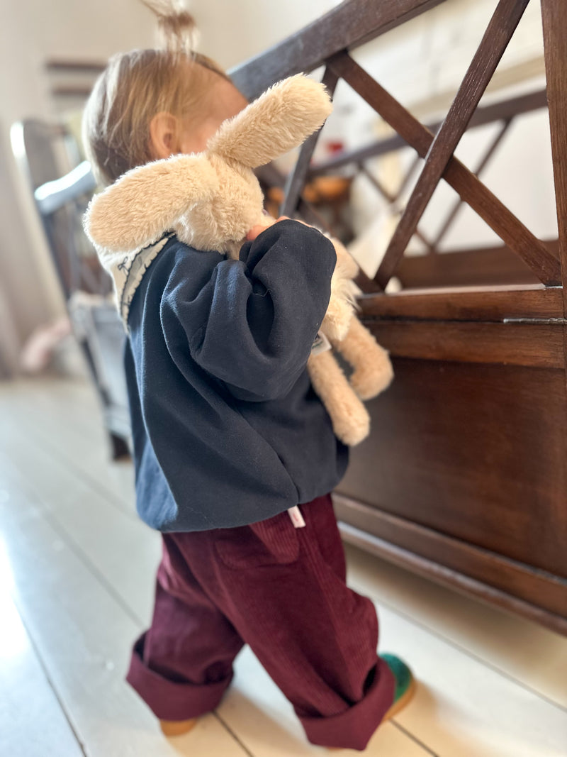 Roco corduroy chino pants - Burgundy