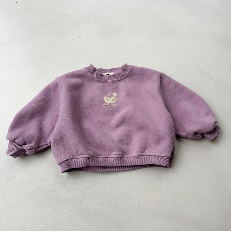 Duck sweater - Violet