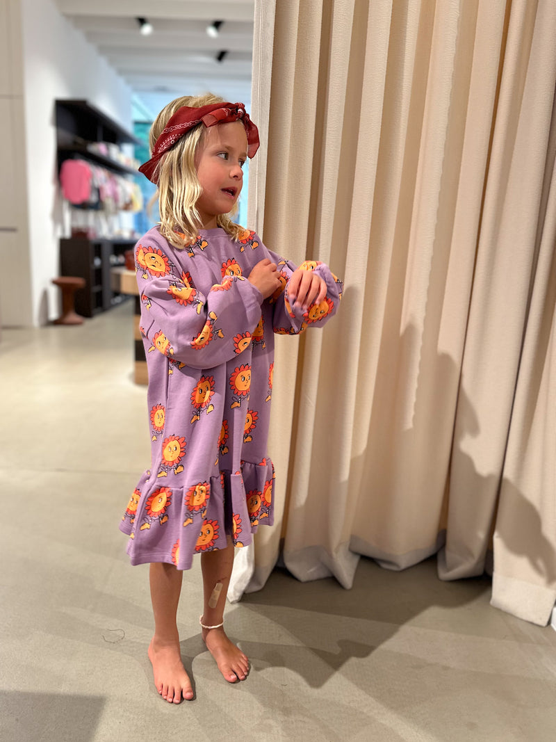 Sunflower sweater dress - Washed purple