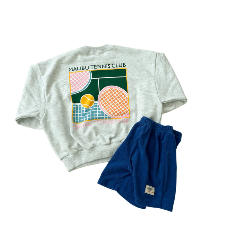 NP terry surfer shorts - Cobalt blue