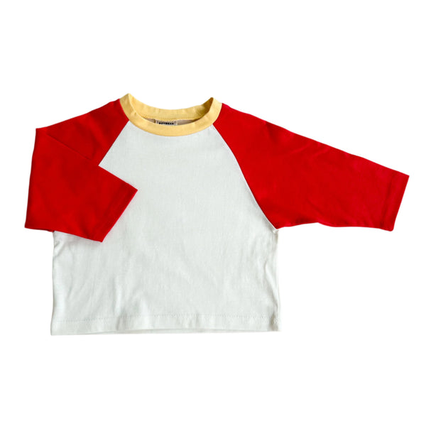 Raglan tee - Red