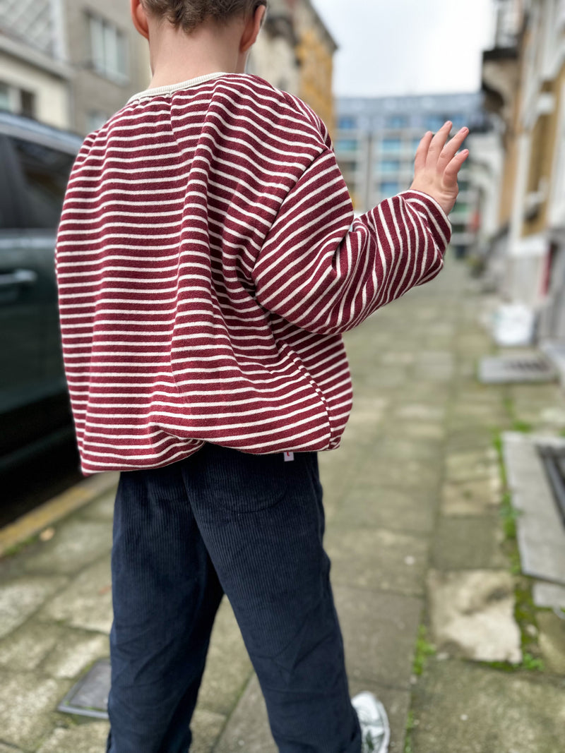 Roco corduroy chino pants - Navy
