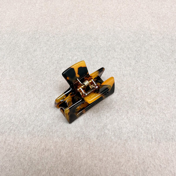Hair clip small - Brown tortoise