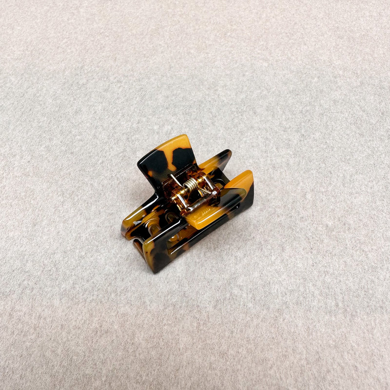 Hair clip small - Brown tortoise