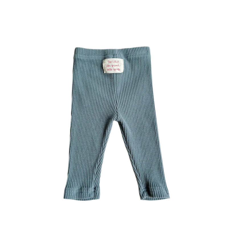 Bebe spring rib leggings - Blue