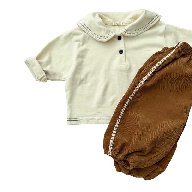 Bebe sailor tee - Cream