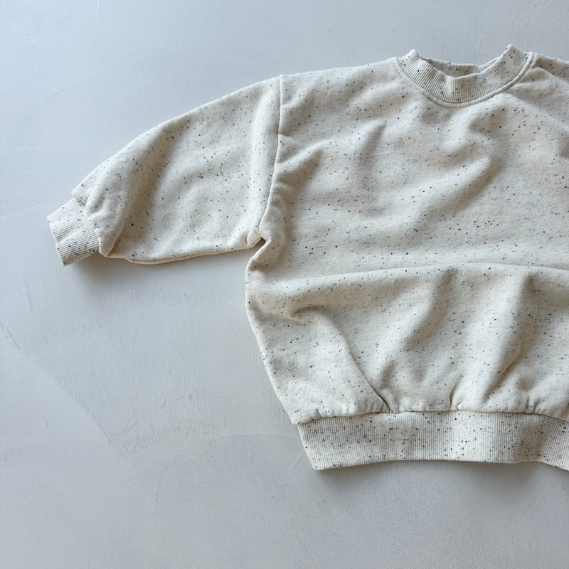 Oreo sweatshirt - Oatmeal speckle