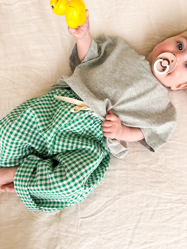 Bebe vichy pants - Green