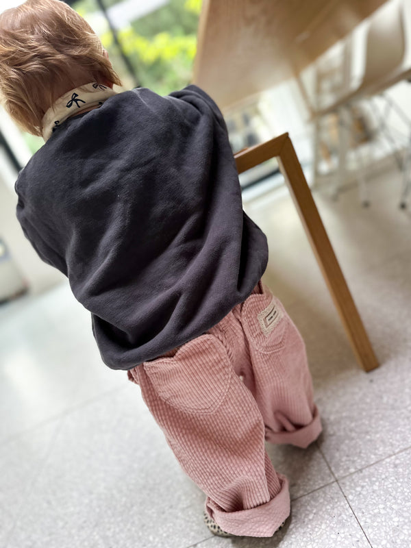 Bebe heart corduroy pants - Pink