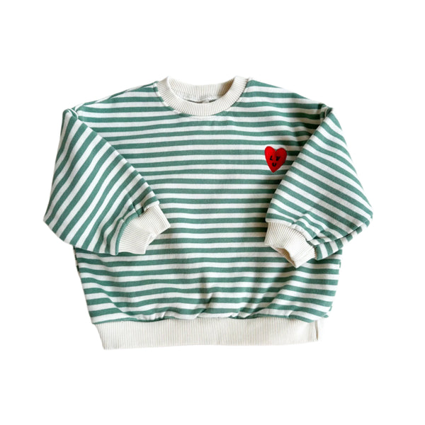 Bebe heart sweater - Mint