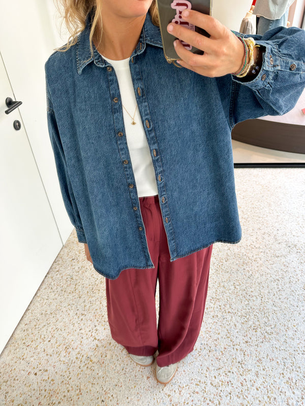Kelly denim shirt - Blue washing