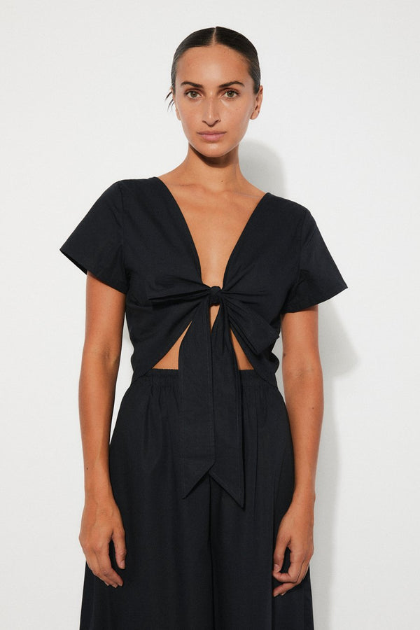 Liana top - Dark blue