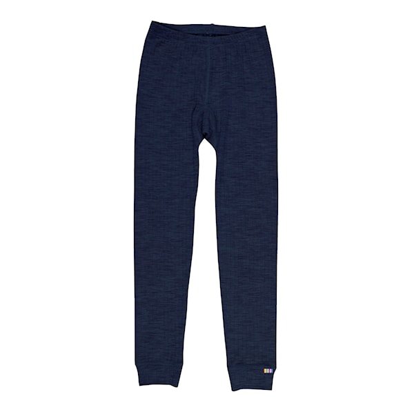 Merino wool rib legging - Navy