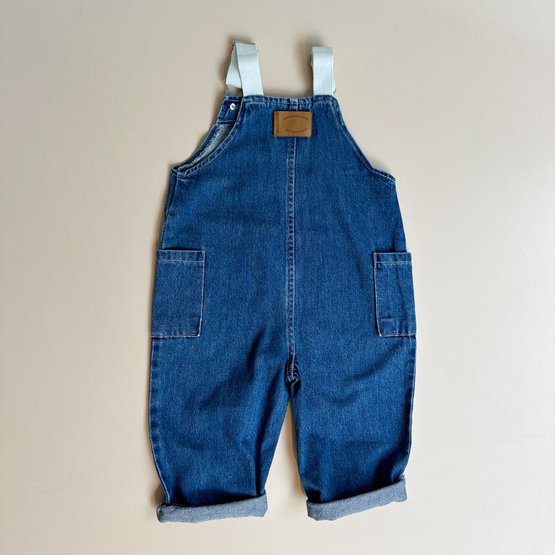 Kangaroo denim overalls - Blue