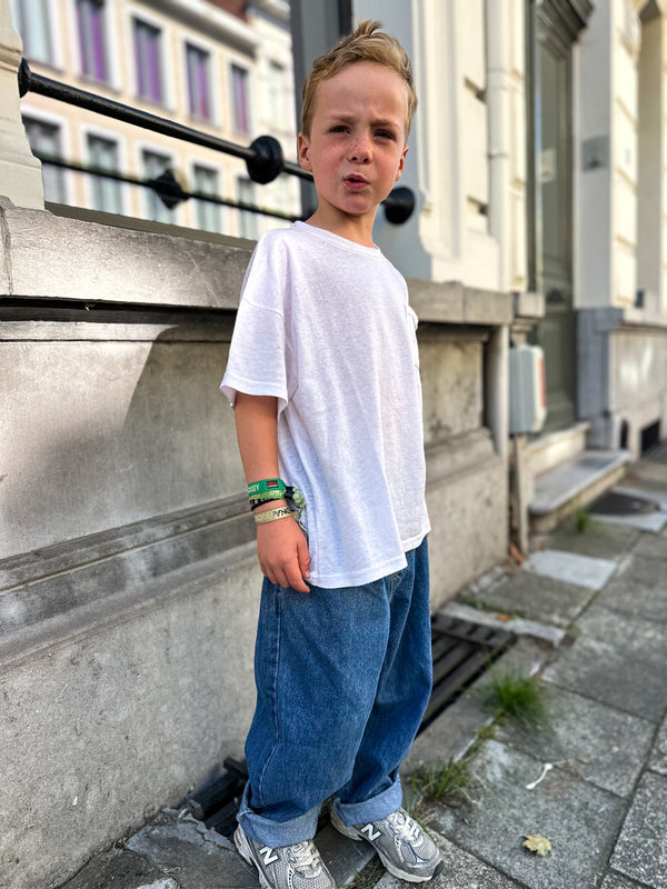 Léo baggy jeans - Blue washing