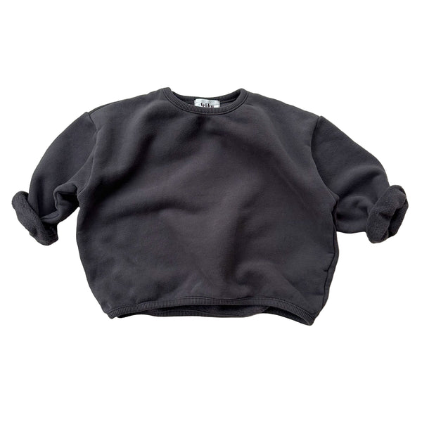 Gigi soft sweatshirt - Charcoal