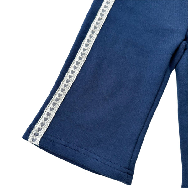Lulu lace joggers - Navy