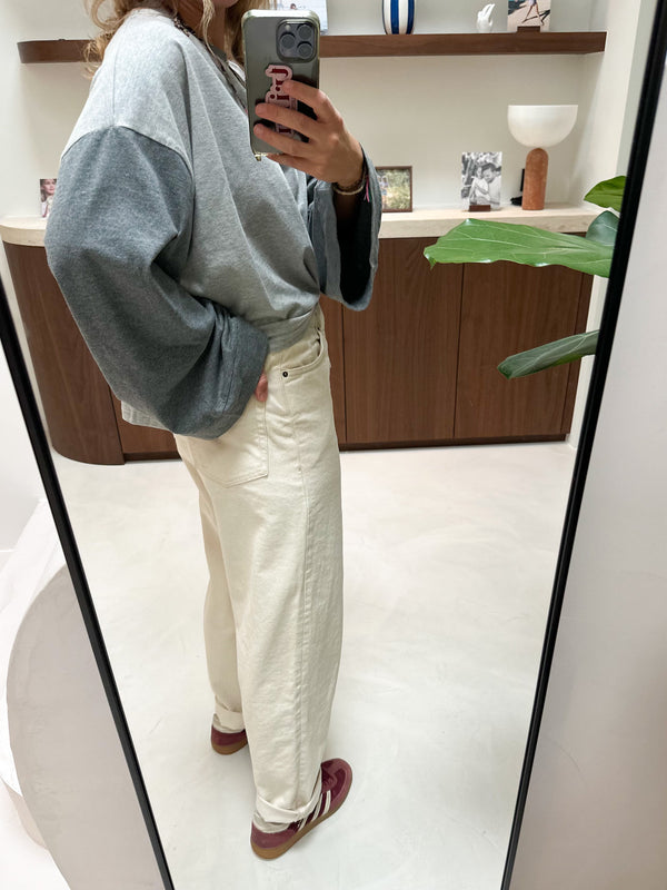Yopday balloon denim - Ecru
