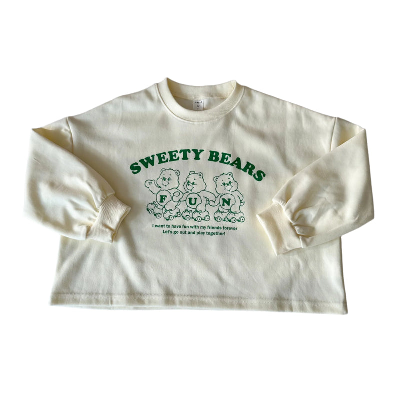 Sweety cropped sweater - Vanilla butter