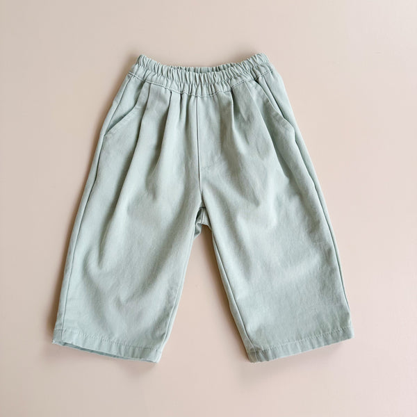 Heart pocket chino - Mint