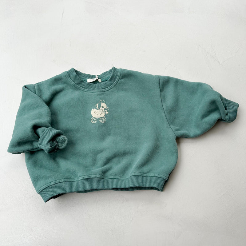 Duck sweater - Mint green