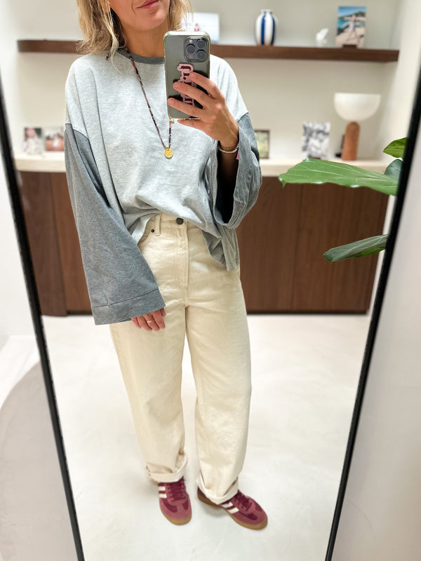 Yopday balloon denim - Ecru