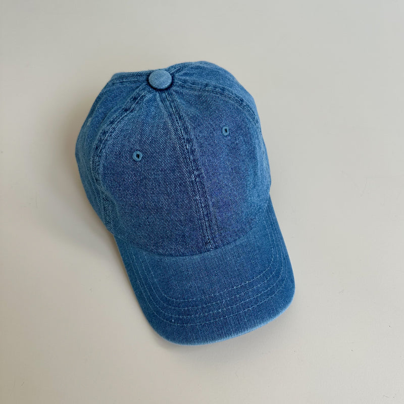 Denim cap - Blue