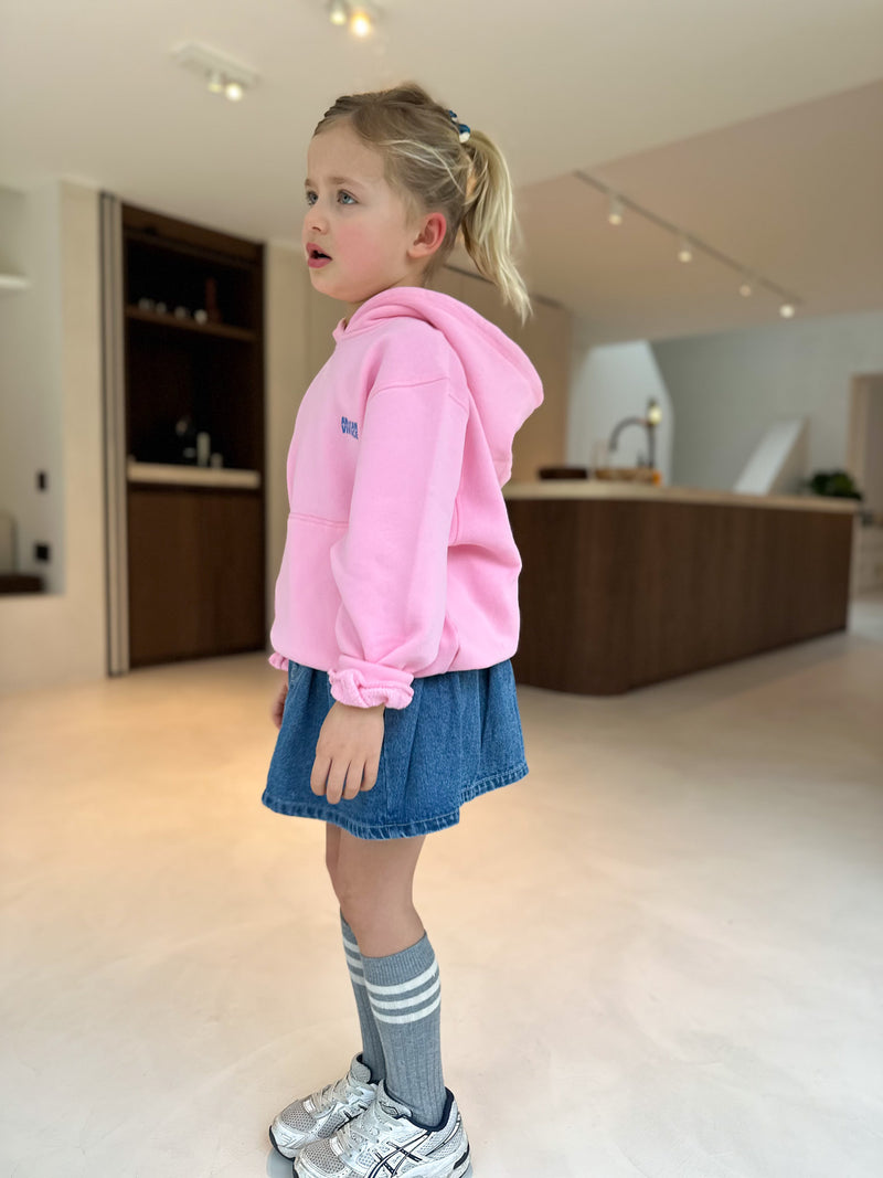 Kids izubird sweatshirt hoodie - Vintage cotton candy