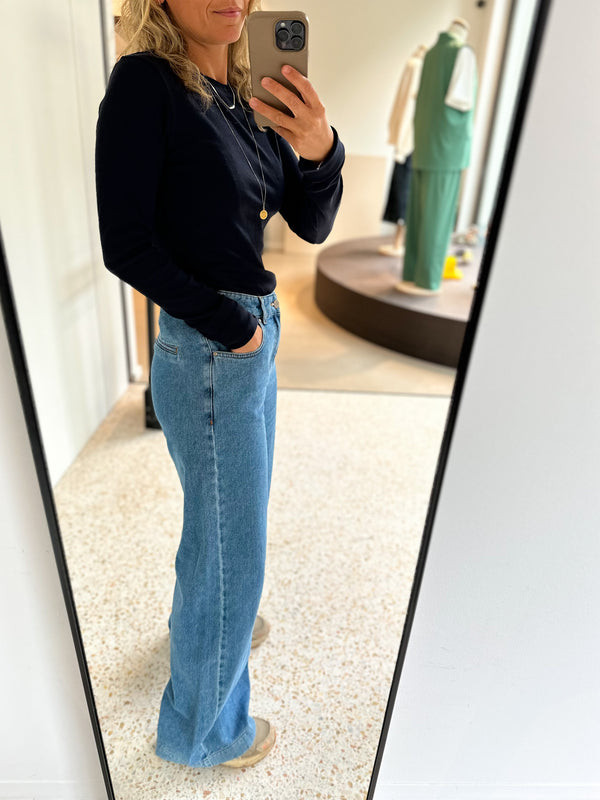 Pacifie wide jeans - Blue